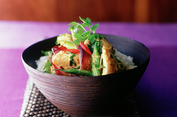 Thai red chicken curry recipe