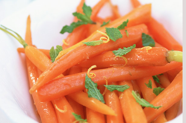 Glazed carrots