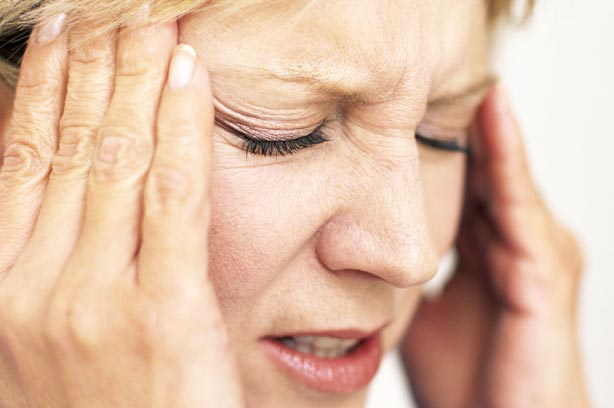  Brain tumour woman headache tired stressed