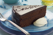 Food Landing Page Recipe Sacher Torte