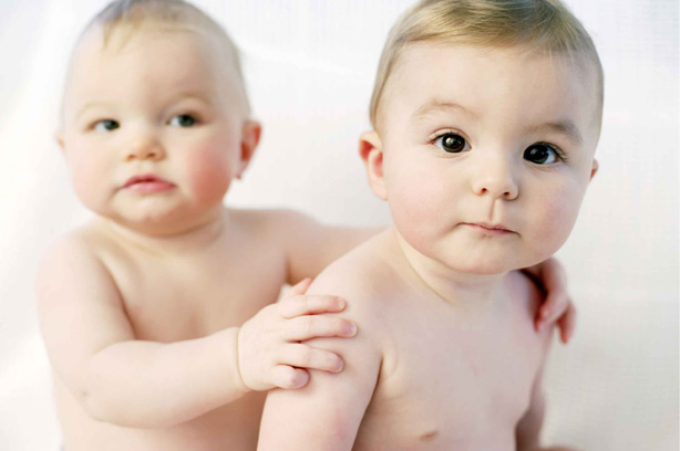 child Skin and scalp of bab