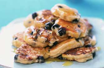 Blueberry Scotch Pancakes