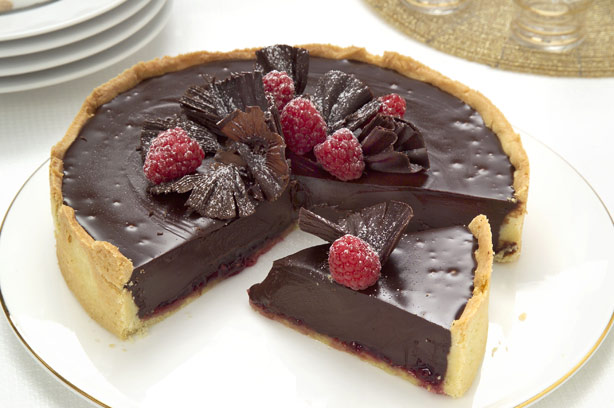 Chocolate Raspberry Tart