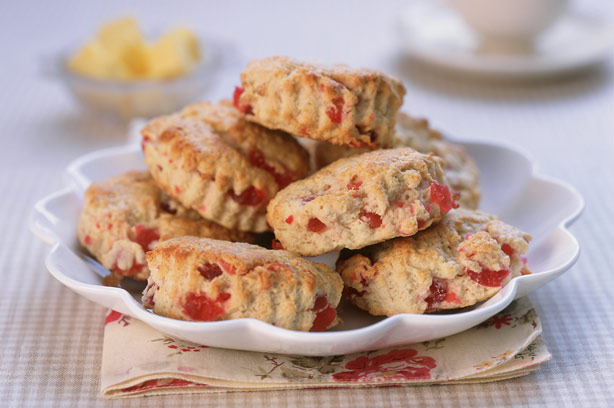 Cherry Scones