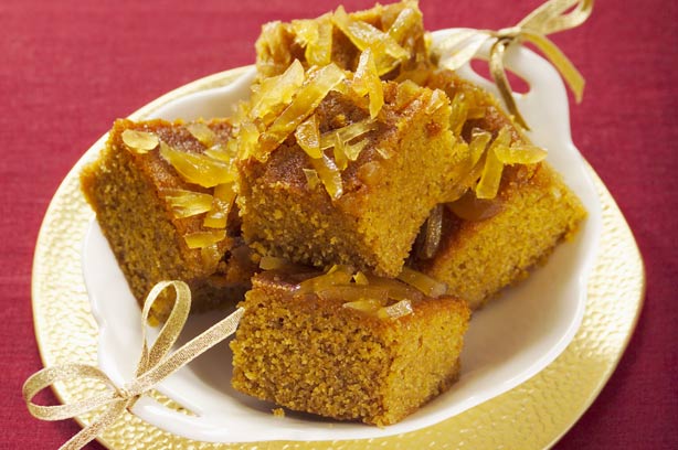 Ginger Polenta Cake
