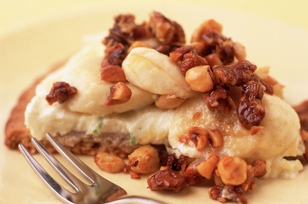 Nutty Banana Tart
