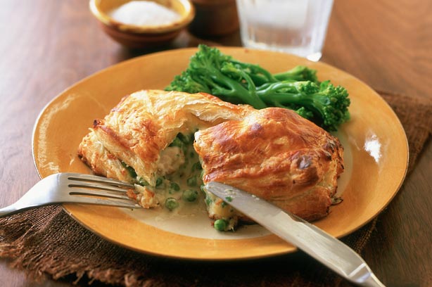 Cheesy Chicken Parcels