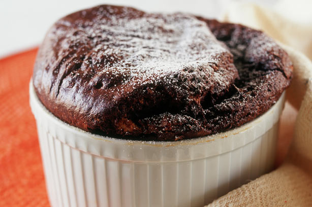 Chocolate and Coconut Souffle