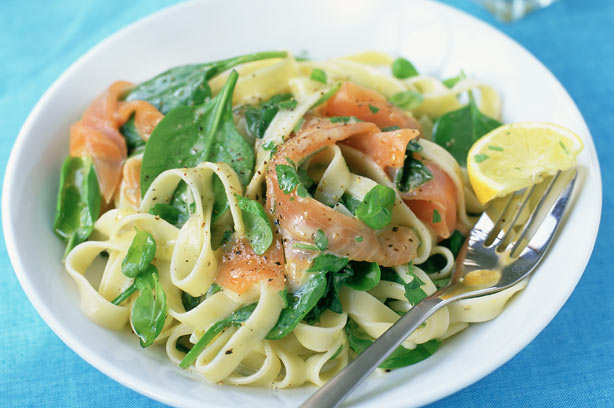 Salmon Tagliattelle