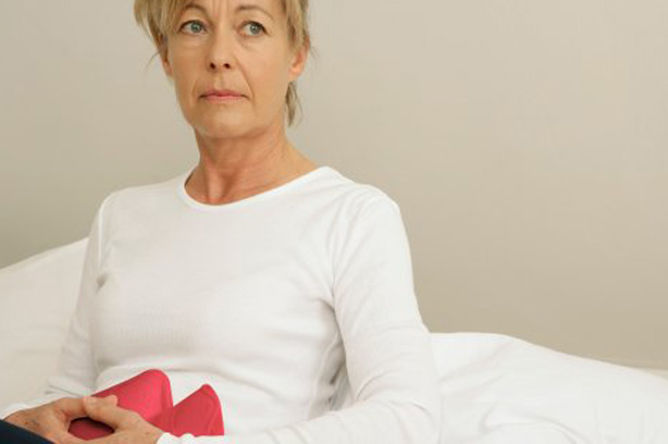 Fibroids period pain stomach hotwater bottle abdominal