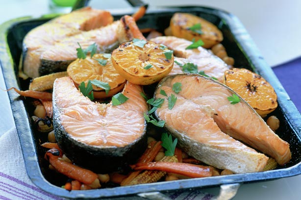 Baked citrus salmon Baked citrus salmon