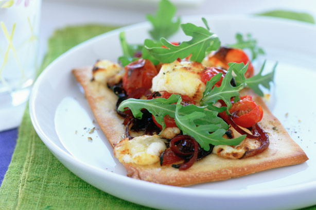Goat's Cheese Pizza Tarts