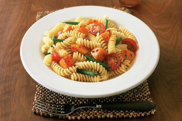 Pasta and Roast Butternut Squash