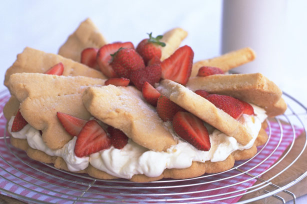 Strawberry Shortbreads