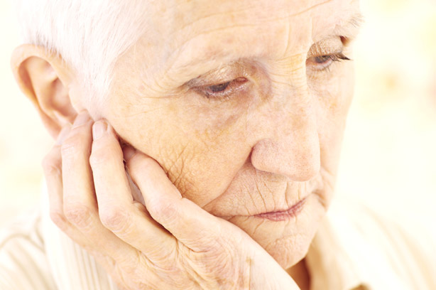 Adult Dementia depression elderly sad