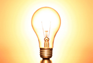 A lightbulb