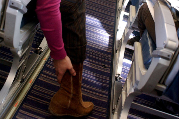 Deep Vein Thrombosis DVT airplane
