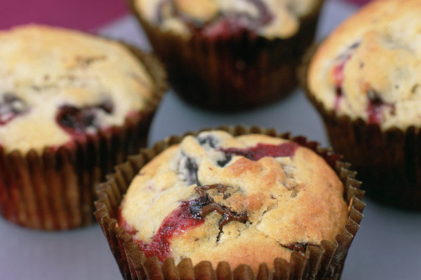 Cherry and Chocolate Muffins