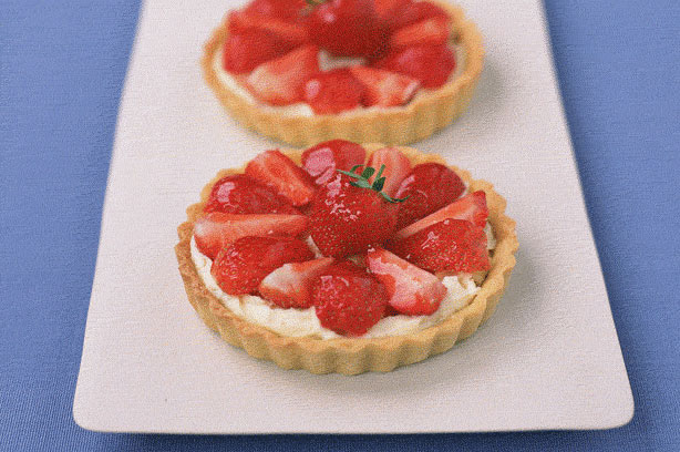 Strawberry Mascarpone Tartlets