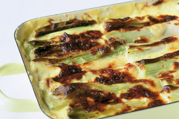 Cheesy Leeks