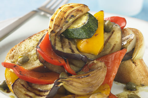 Chargrilled vegetable salad