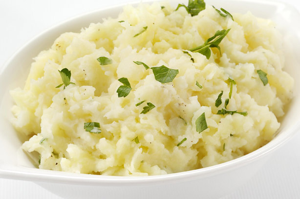 Herby artichoke mash