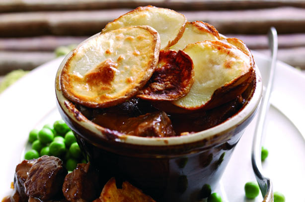 Individual beef pot pies