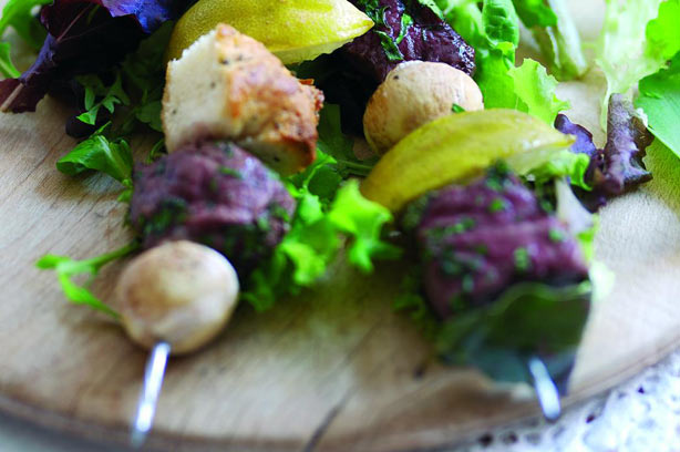 Steak skewer