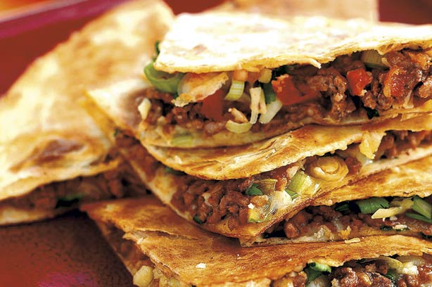 Cheese and beef tortillas Cheese and beef tortillas
