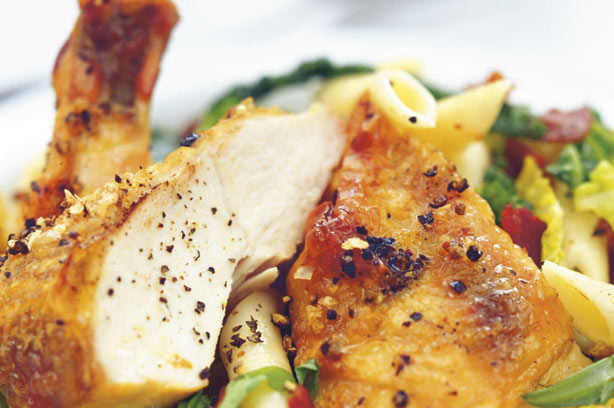 Chicken and cabbage