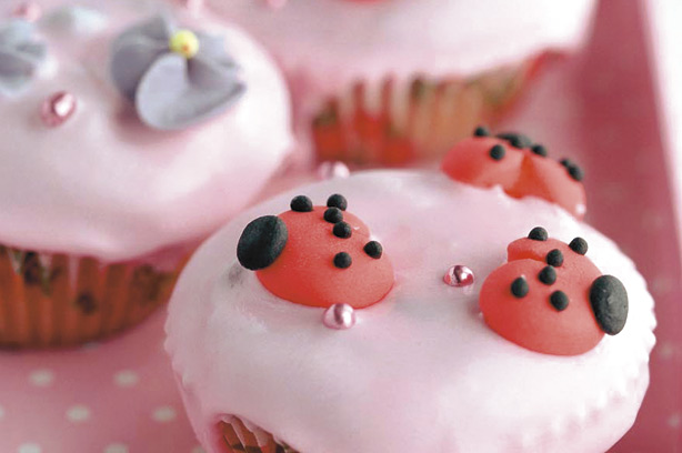 Ladybird cupcakes