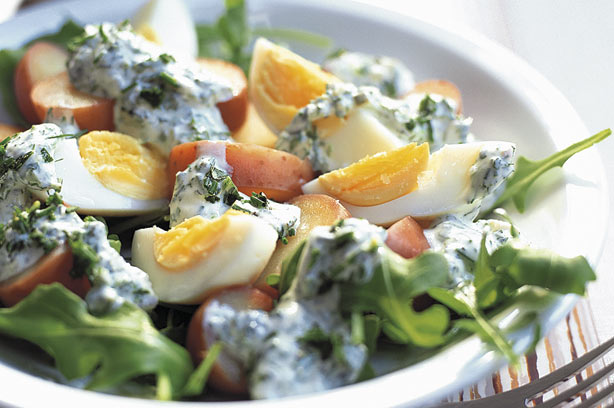 Potato and egg salad Potato and egg salad