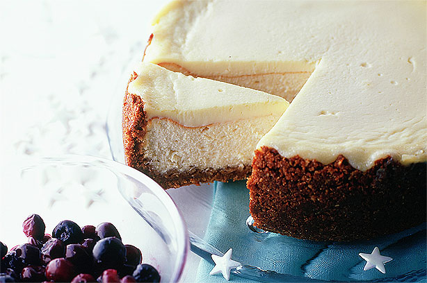 Baked Vanilla Cheesecake