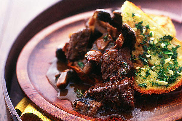 Beef and Wild Mushroom Casserole
