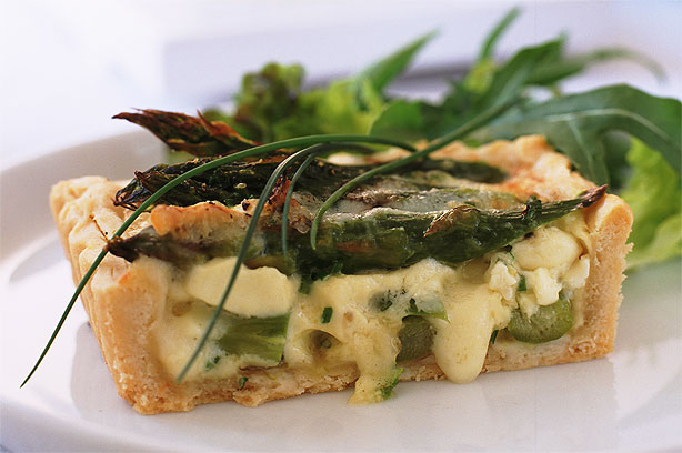 Asparagus and Brie Tart