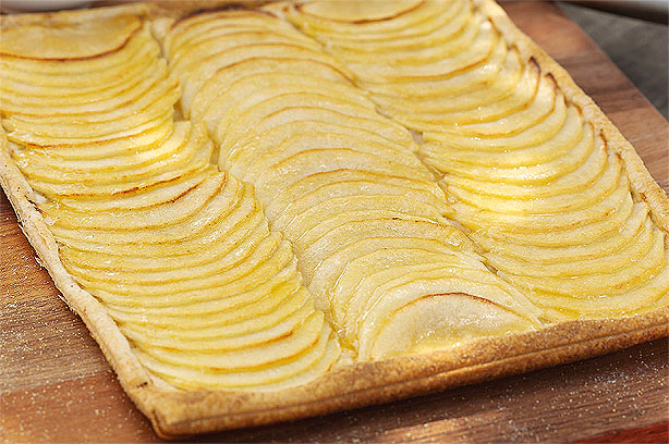 French-style apple tart French-style apple tart