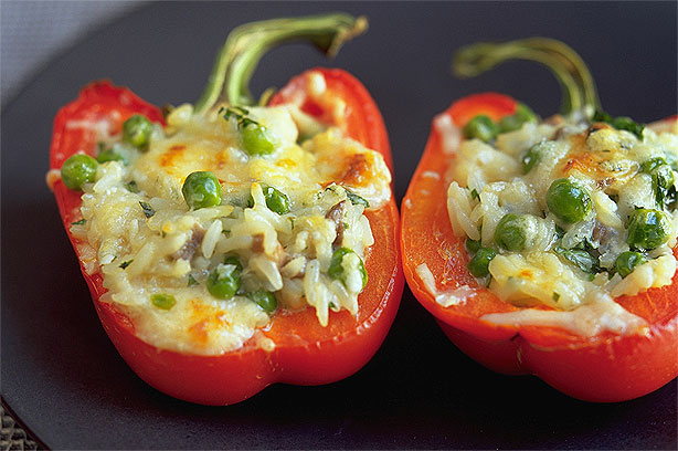 Rice-Stuffed Peppers