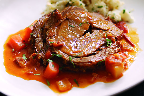 Winter Pot Roast with Cauliflower
