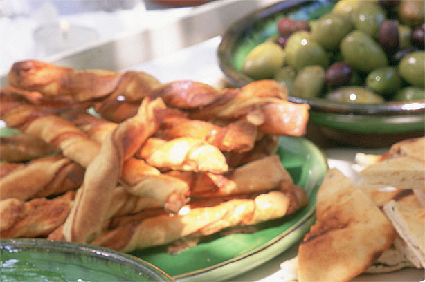 Spicy puff pastry straws Spicy puff pastry straws