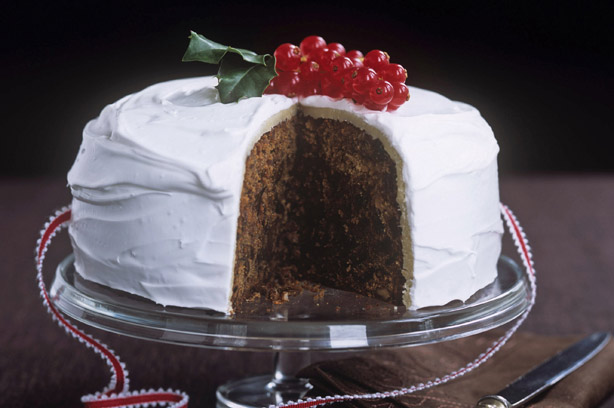 Last minute Christmas cake