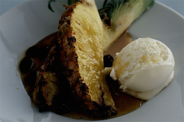 Rum and Raisin Pineapple