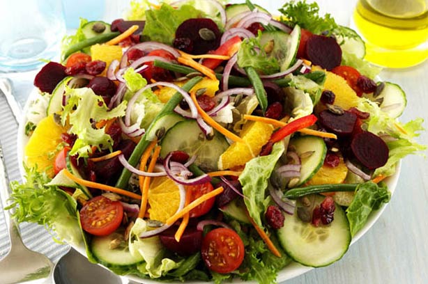 Rainbow salad