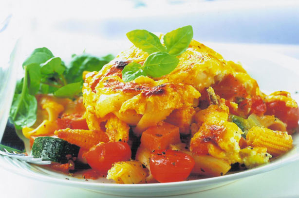 Gloucester ham and vegetable pasta bake Gloucester ham and vegetable pasta bake