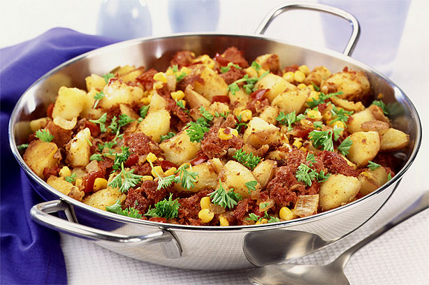 Potato hash Potato hash