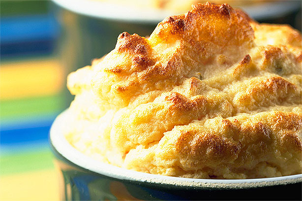 Soufleed potatoes