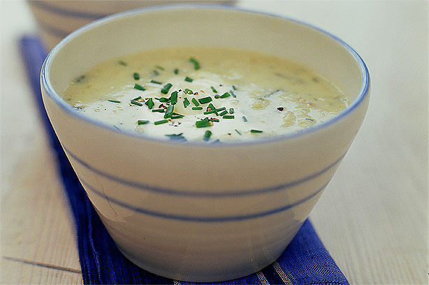 Easy leek and potato soup Easy leek and potato soup