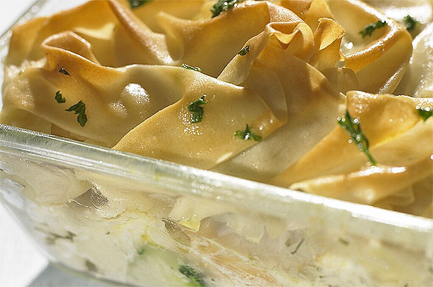 Spiced Lamb Filo Pie