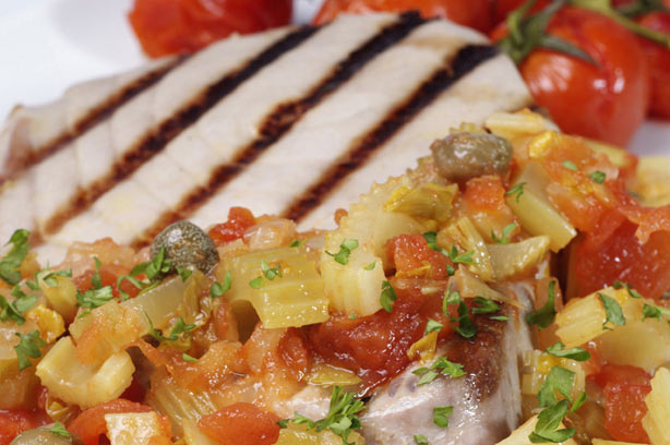 Tuna Steaks with Celery_BeetandCelery