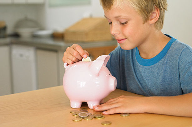 Primary pocket money saving child piggy bank