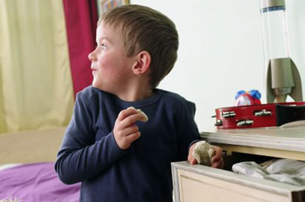 When children lie boy stealing